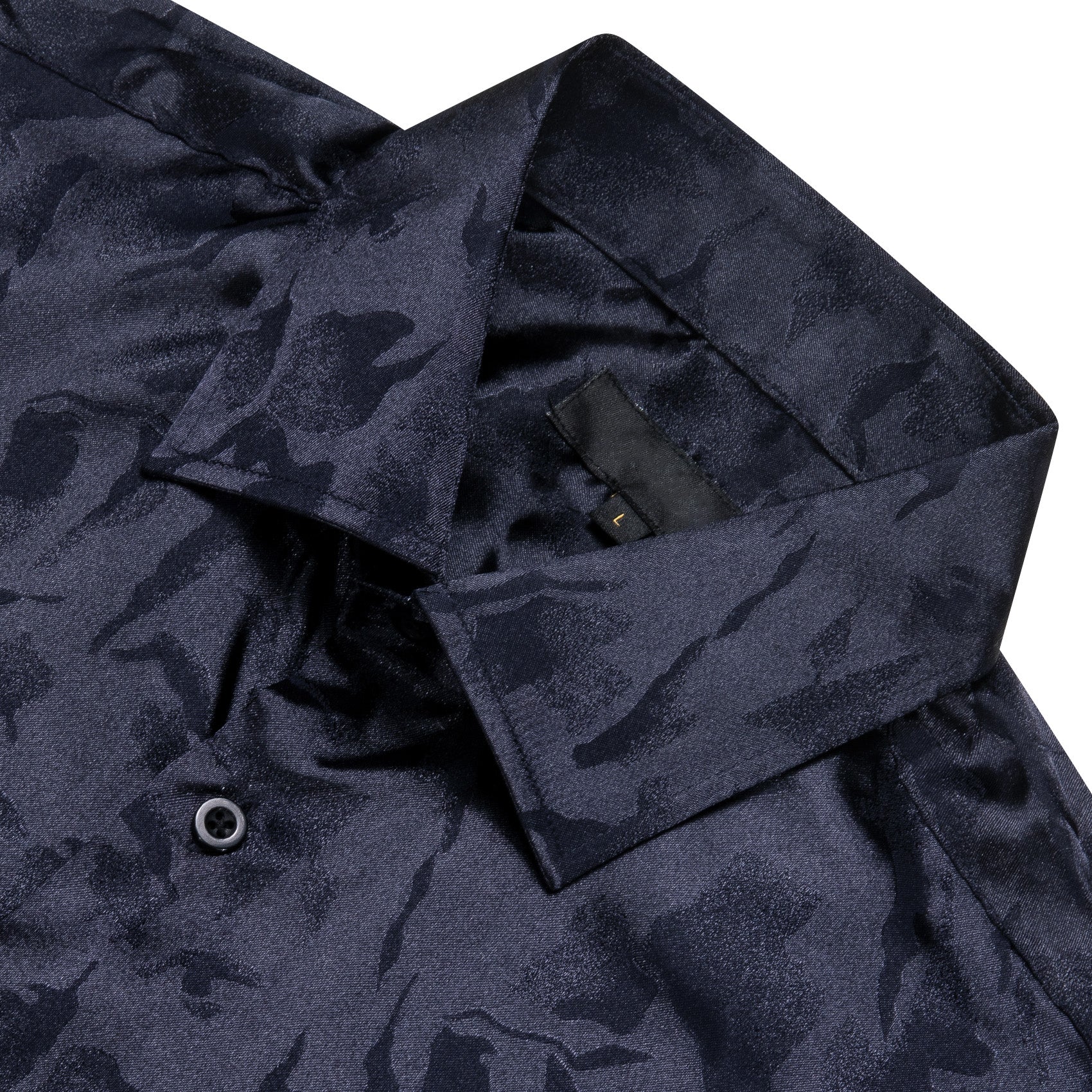 Black Novelty Men's Long Sleeve Shirt