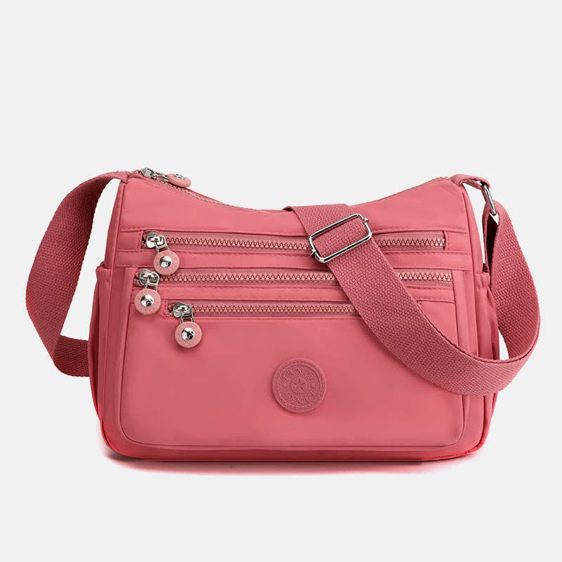 Multi-Pocket LargeCapacity Waterproof Casual CrossbodyBag