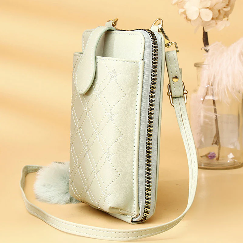 Multifunctional Elegant Embroidery Phone Bag Crossbody Bag