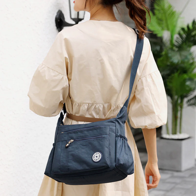 Waterproof Large-Capacity Lightweight Shoulder Bag Crossbody Bag