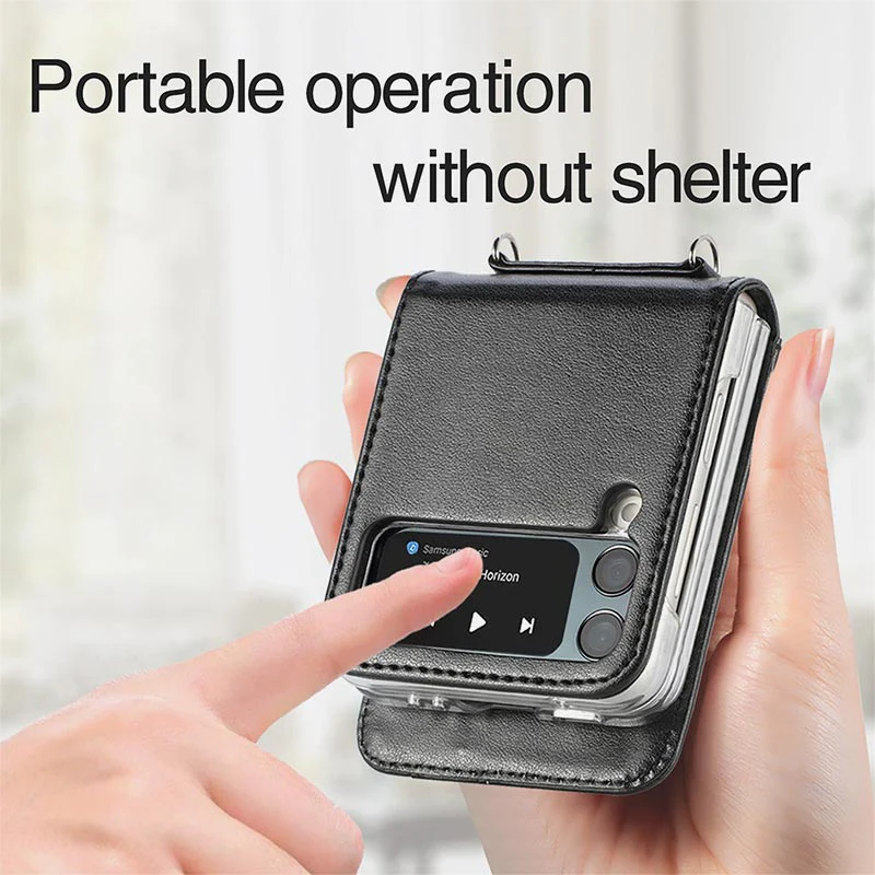 Samsung Galaxy Z Flip 3 Phone Case Crossbody Phone Bag Wallet