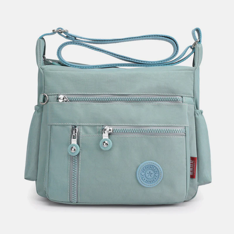 LargeCapacity Multi-Pocket Waterproof Lightweight Casual CrossbodyBag