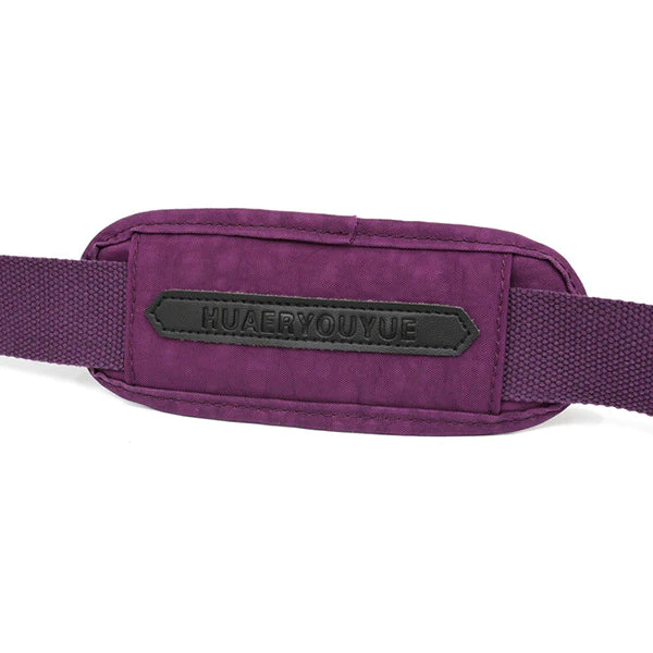 Women's Waterproof Solid Crossbody Bag