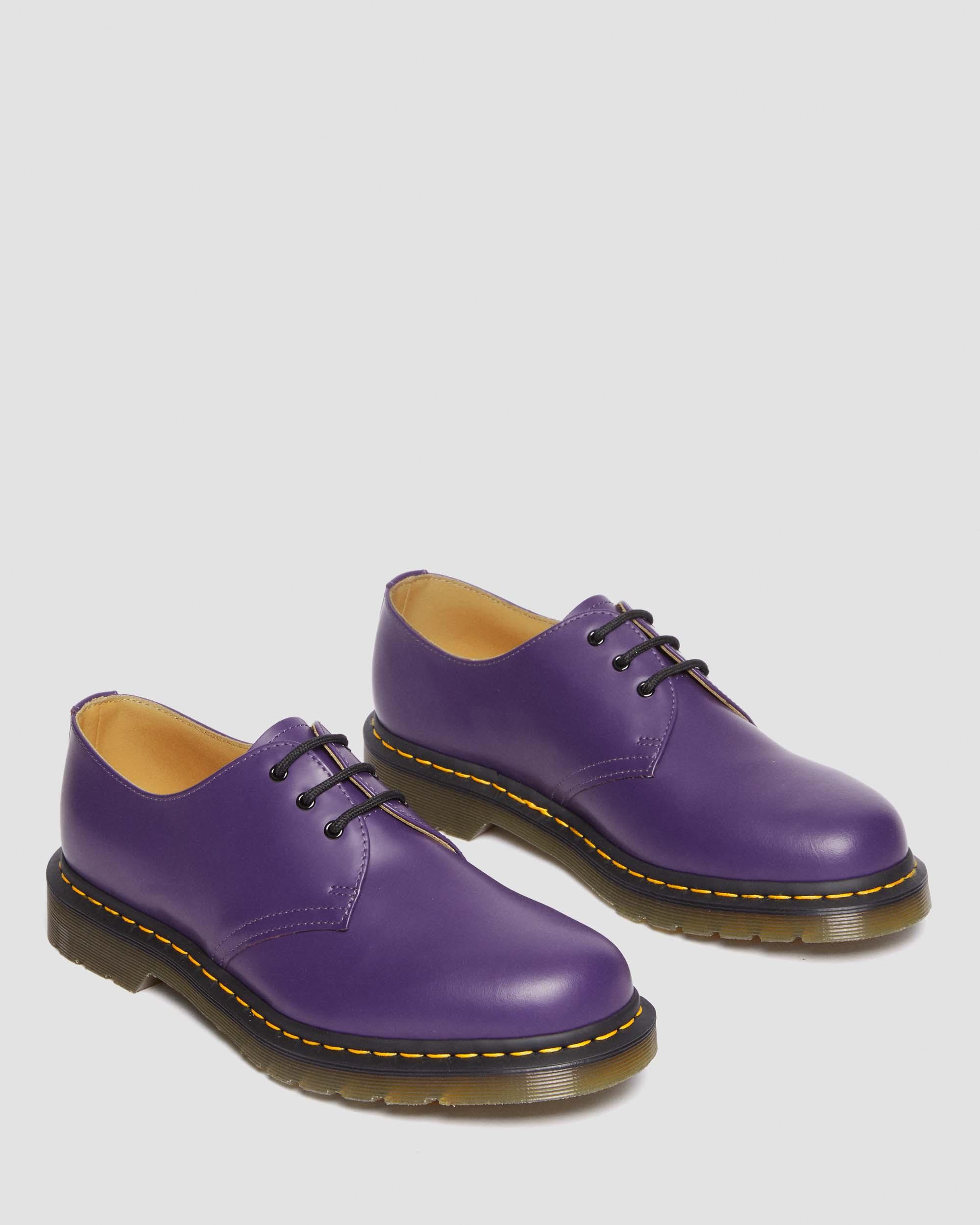 1461 Yellow Stitch Leather Oxford Shoes