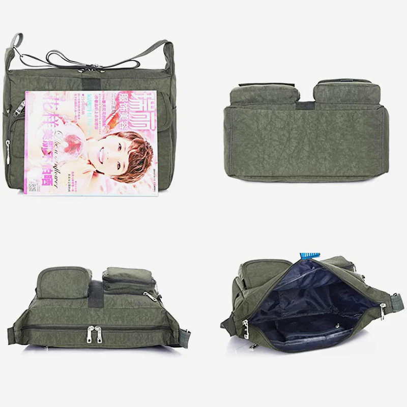 Waterproof Large Capacity Messenger Bag Shoulder Bag