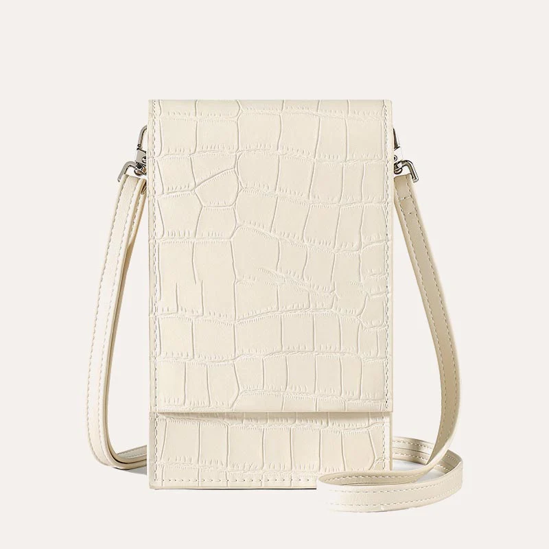 Crossbody Cell Phone Purse Women Mini PU Shoulder Bag Phone Bag