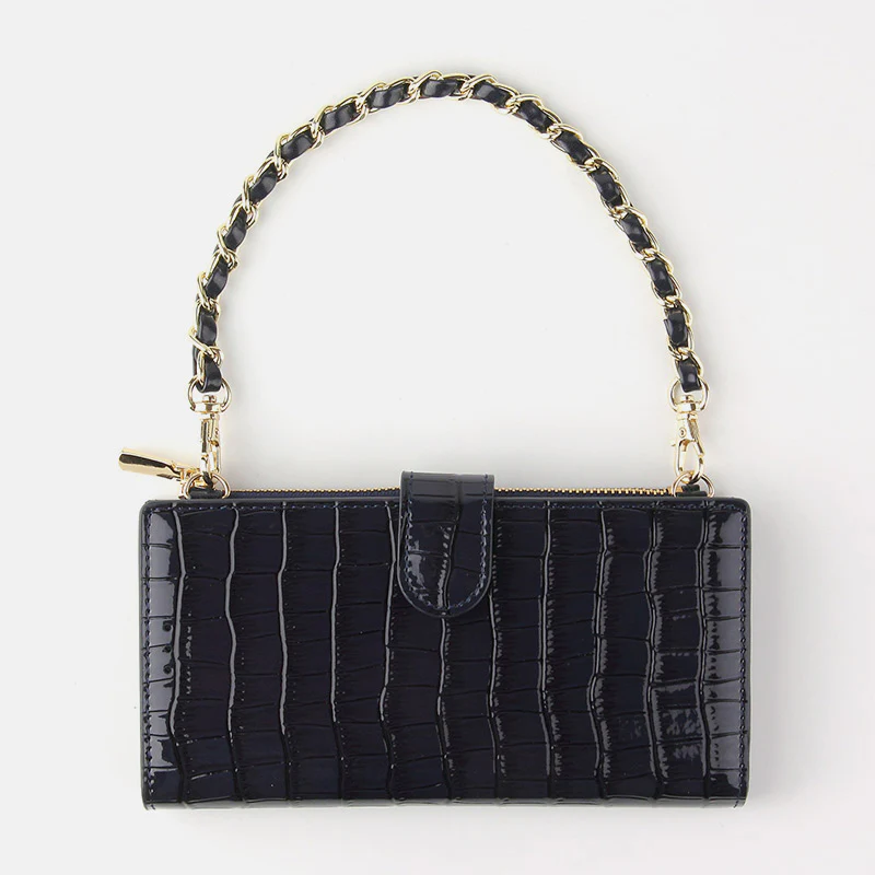 Embossing Elegant Magnetic Phone Bag Handbag Crossbody Bag