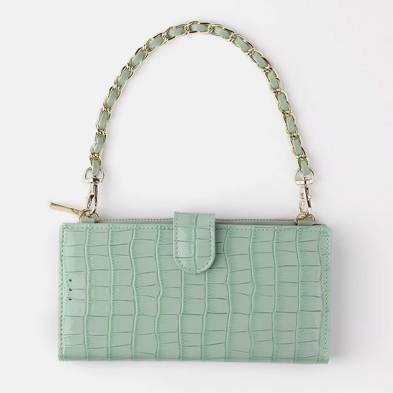 Embossing Elegant Magnetic Phone Bag Handbag Crossbody Bag