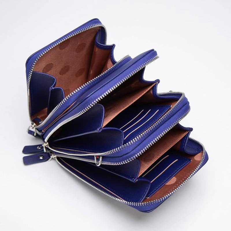 Large Capacity Multi-Slot Crossbody Phone Bag