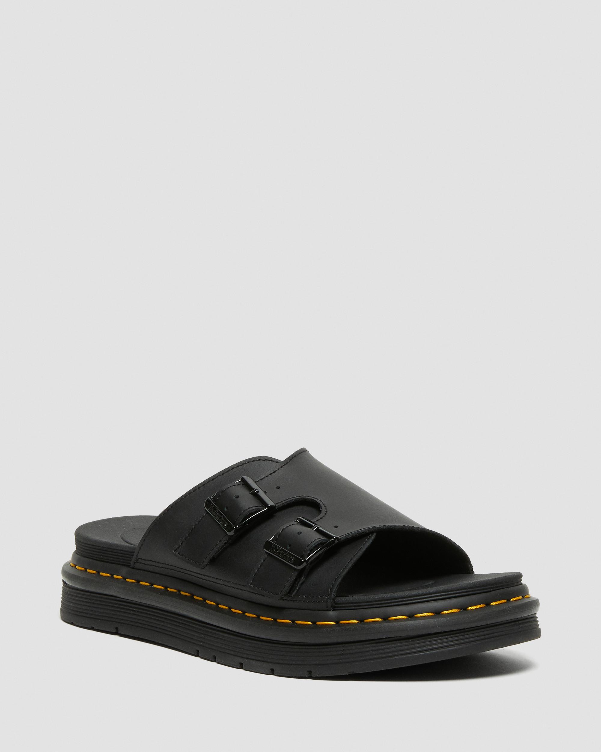 Dax Men's Leather Slide Sandals