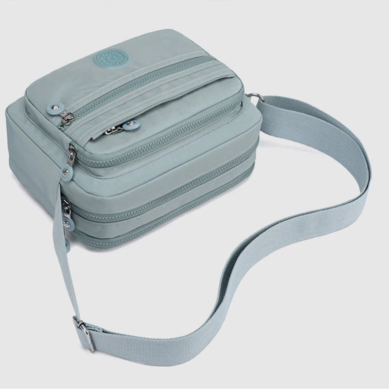 Multi-Pocket LightlyDesign Casual CrossbodyBag