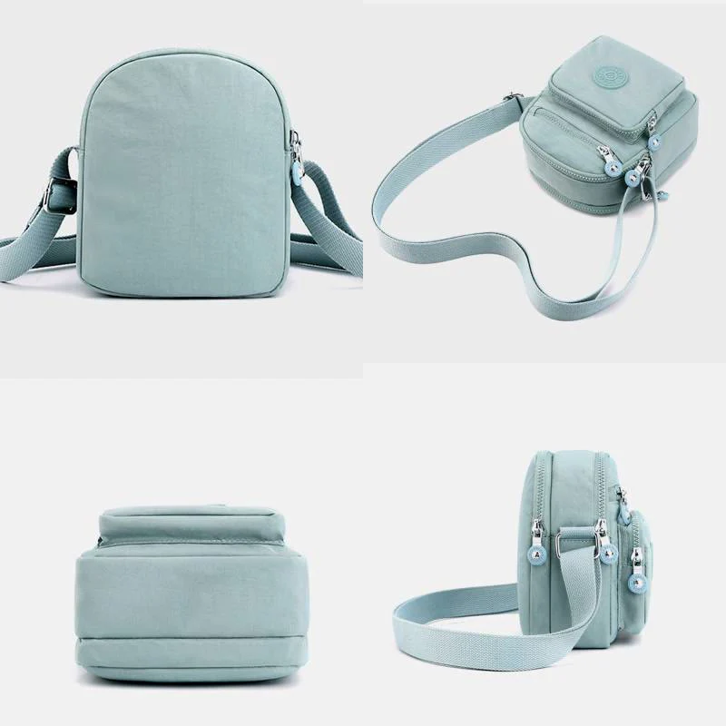 Multi-Carry Solid Color Crossbody Bag
