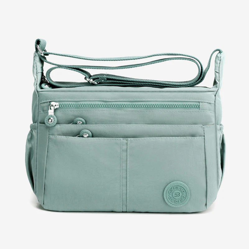 Multi-Pocket LargeCapacity Waterproof Casual Crossbody Bag Shoulder Bag