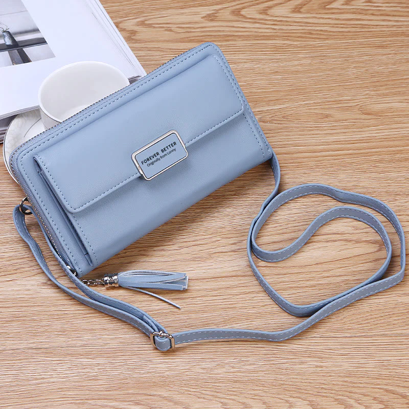 High Capacity Multi-Slot Crossbody Phone Bag