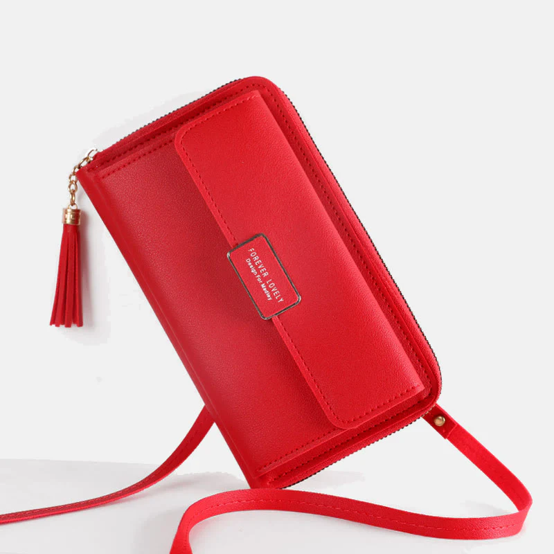 High Capacity Multi-Slot Crossbody Phone Bag