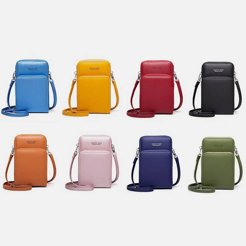 Large Capacity Multi-Slot Crossbody Phone Bag