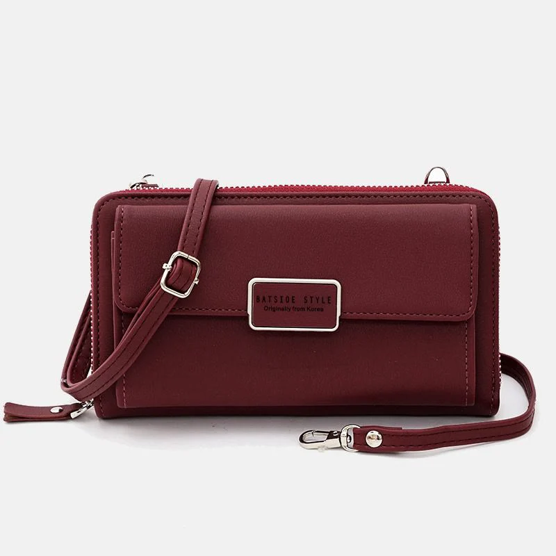 High Capacity Multi-Slot Crossbody Phone Bag