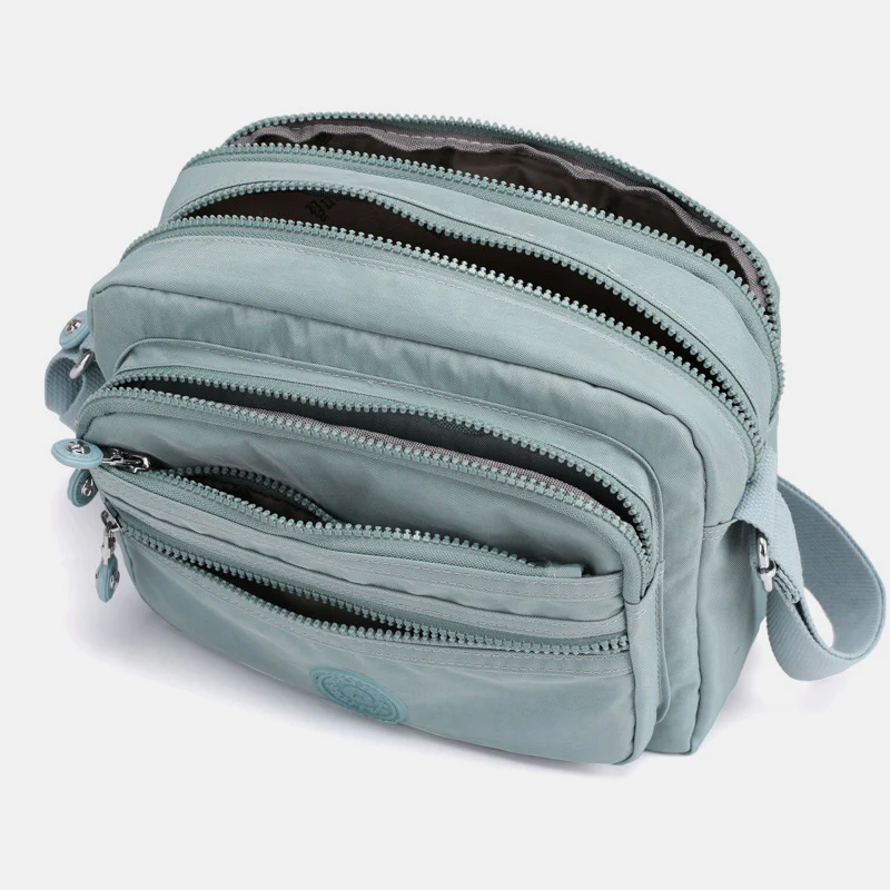 Multi-Pocket LightlyDesign Casual CrossbodyBag