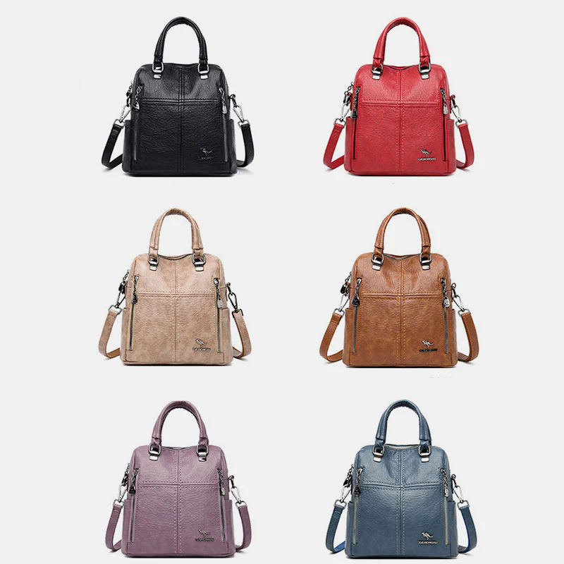 Multifunctional LargeCapacity Elegant Shoulder Bag Crossbody Bag Backpack