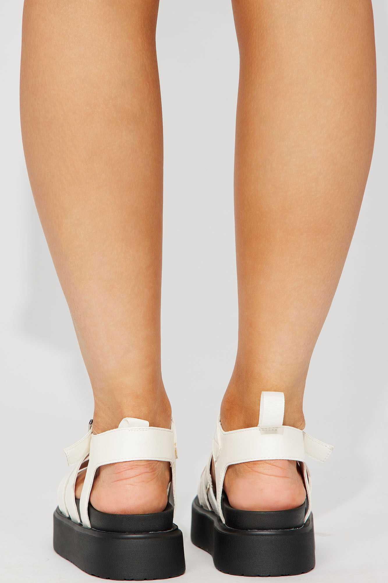 Kaleen Gladiator Sandals   White