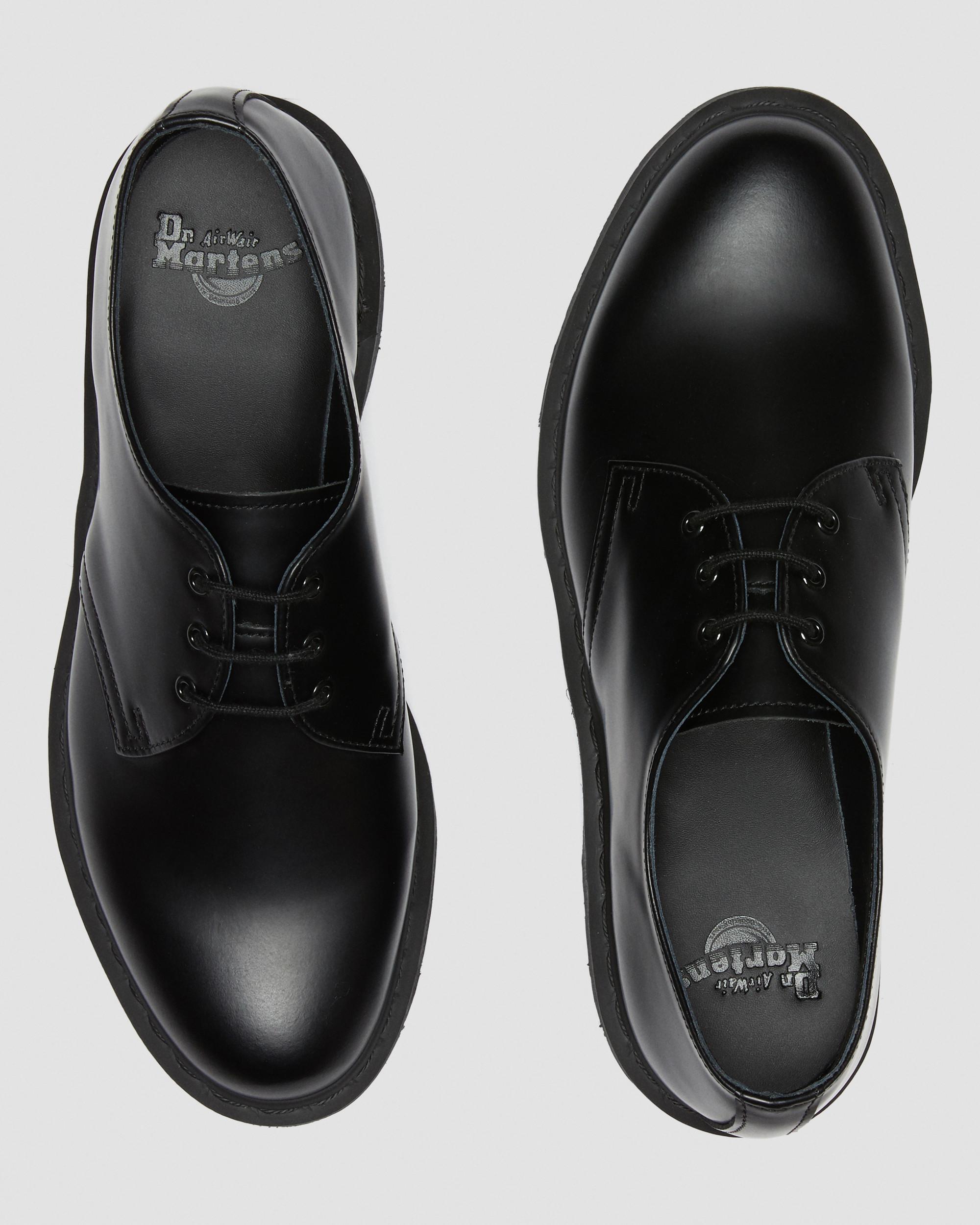1461 Mono Smooth Leather Oxford Shoes