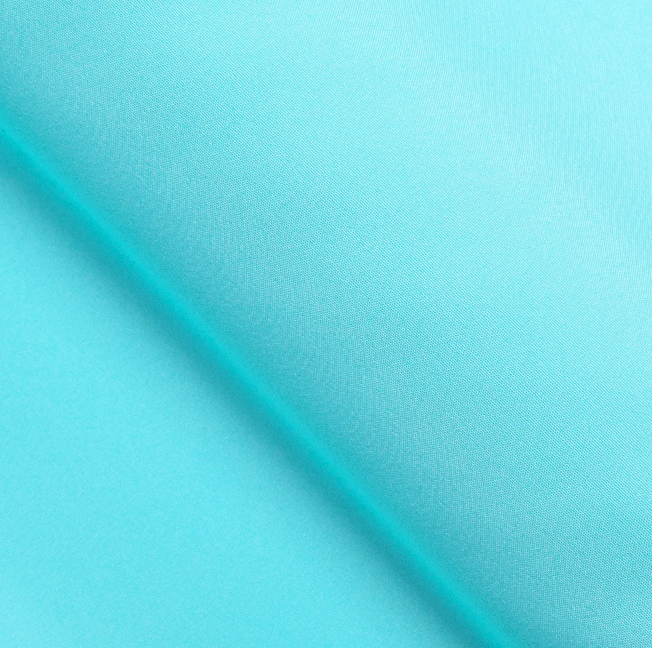 Tiffany Blue Solid Woven Men's Long Sleeve Shirt