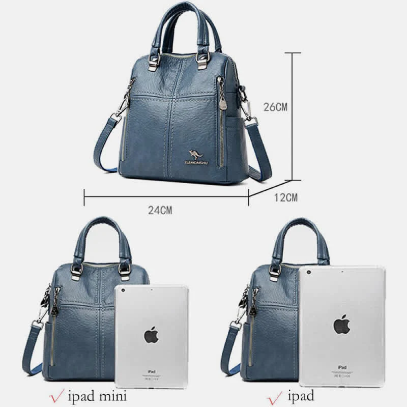 Multifunctional LargeCapacity Elegant Shoulder Bag Crossbody Bag Backpack