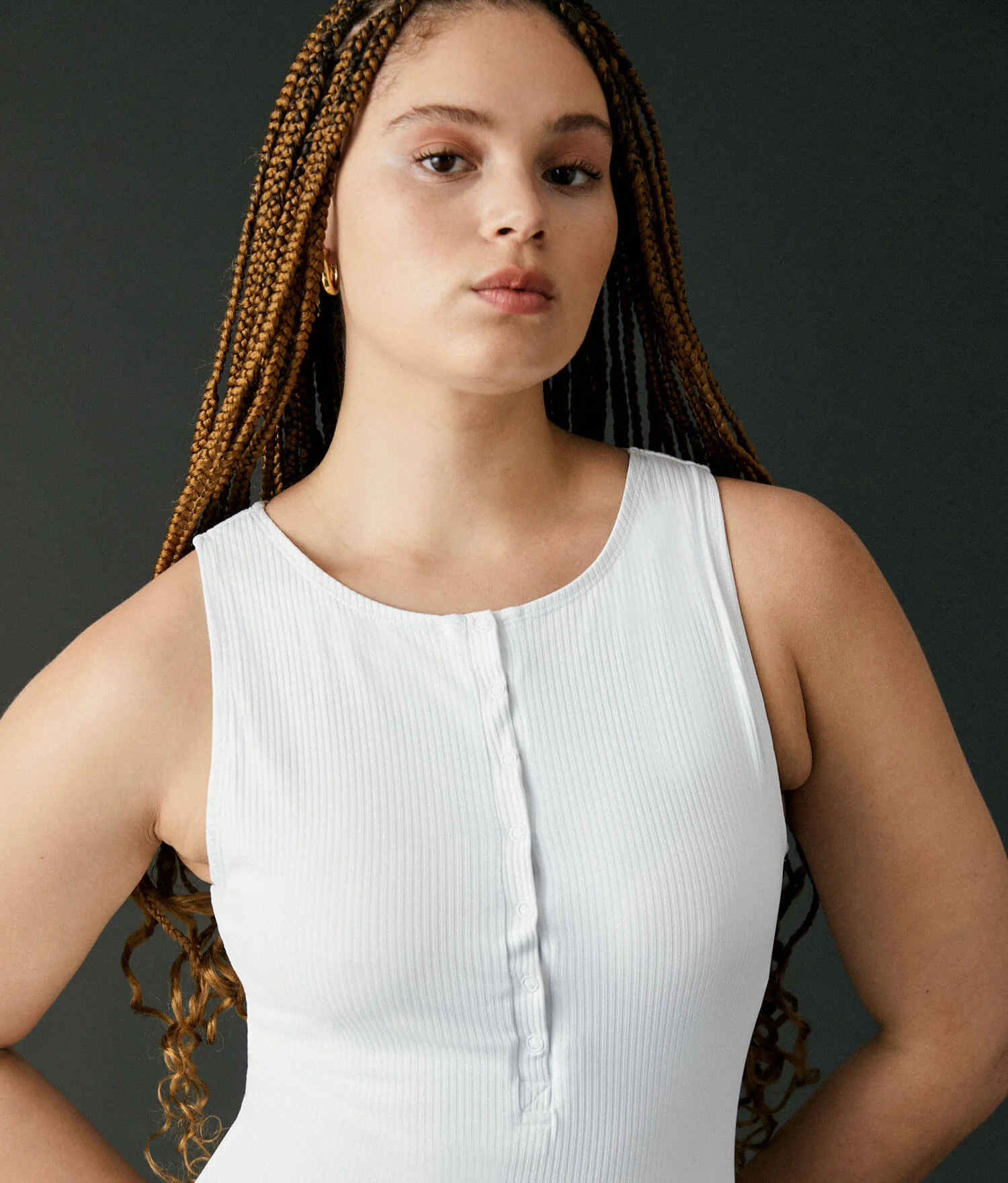 The Malibu One Piece - Ribbed - White - Classic