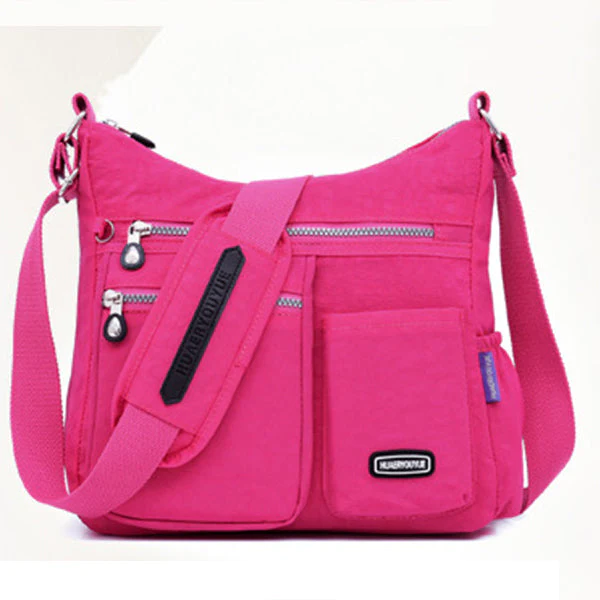 Women's Waterproof Solid Crossbody Bag