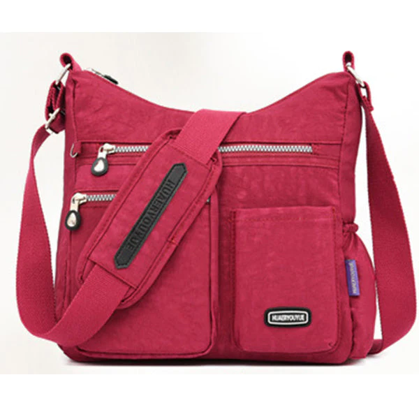Women's Waterproof Solid Crossbody Bag