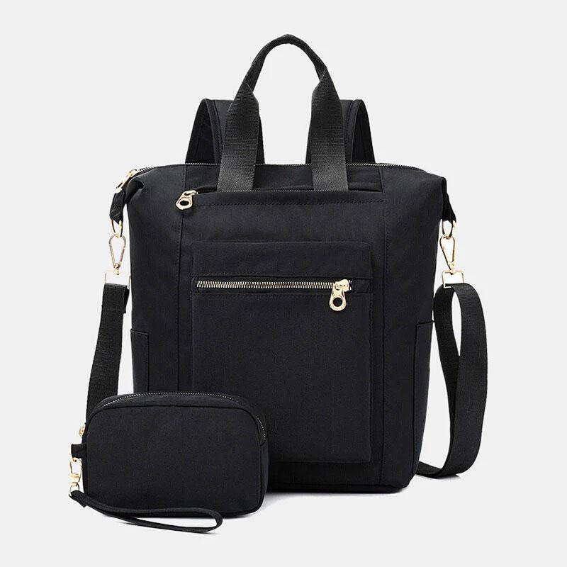 Waterproof Large Capacity Crossbody Bag Backpack