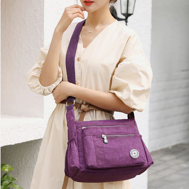 Waterproof Large-Capacity Lightweight Shoulder Bag Crossbody Bag