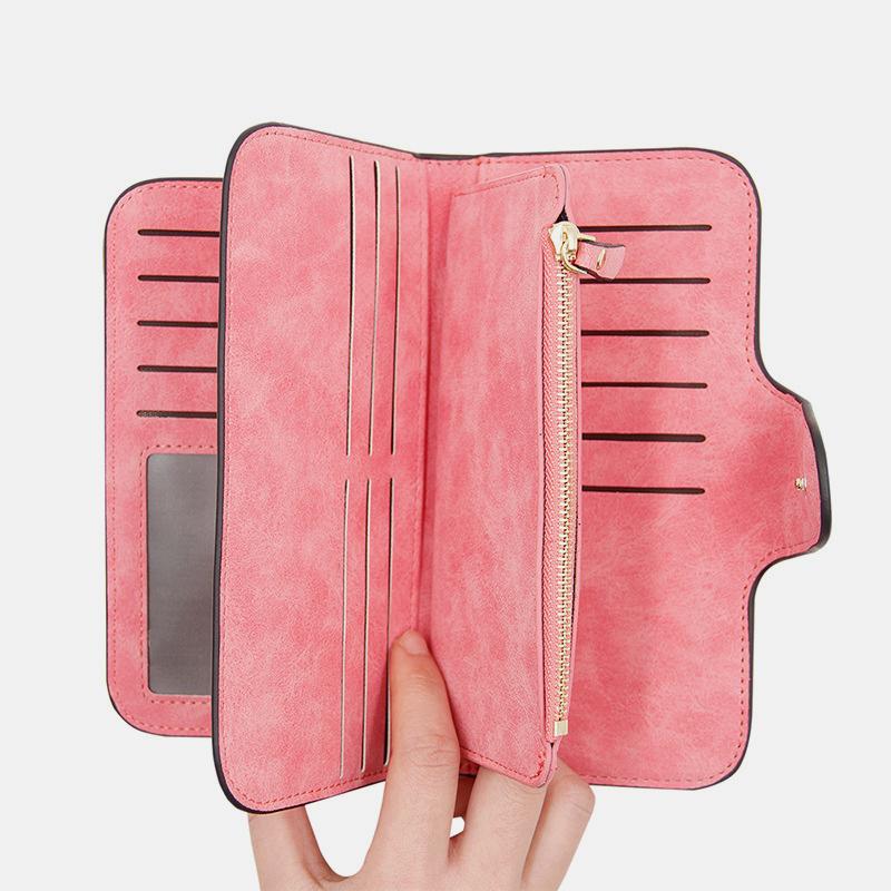 Retro Glamorous Multi-Slots Women Wallet