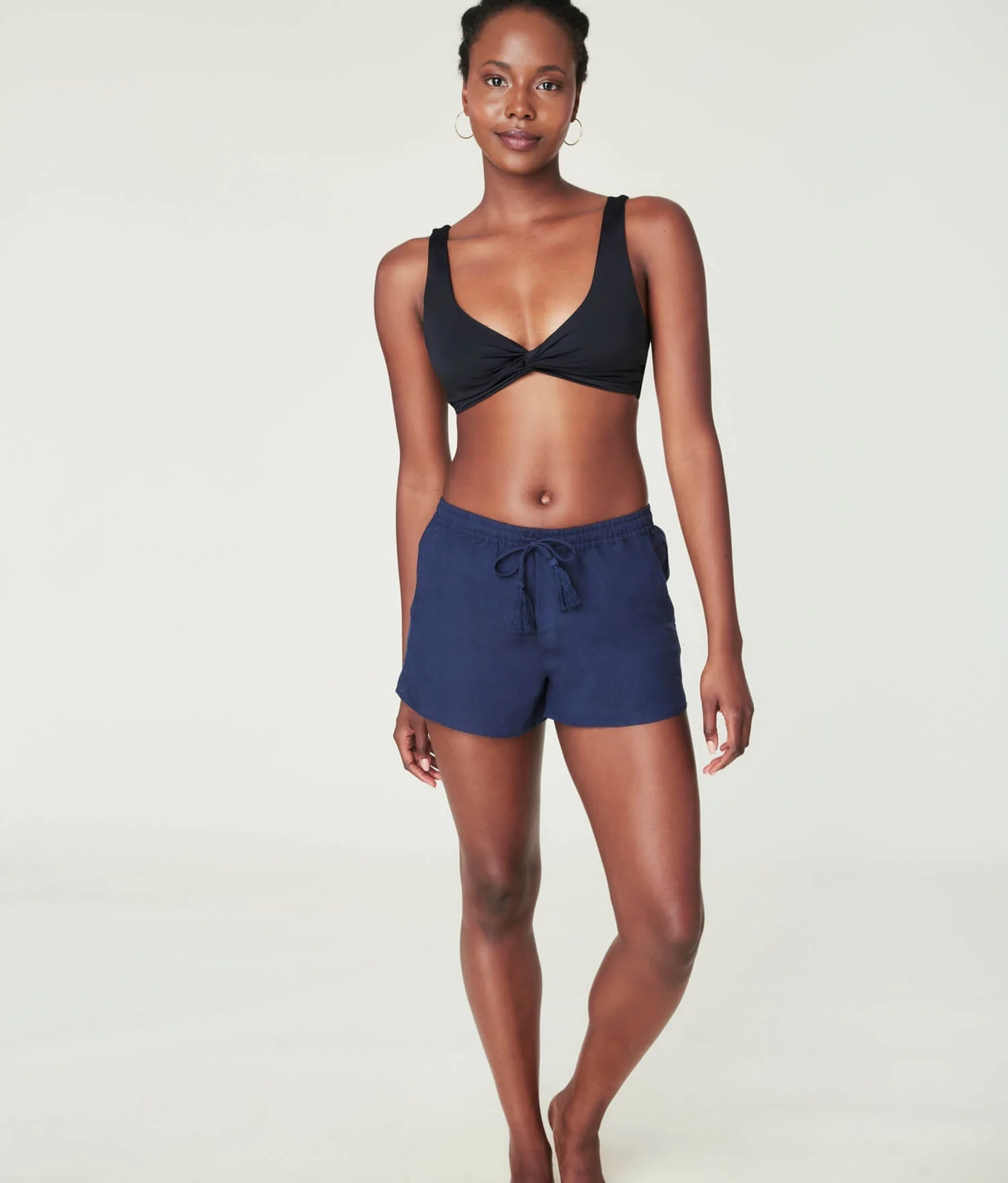 The Graciosa Short - Linen - Midnight