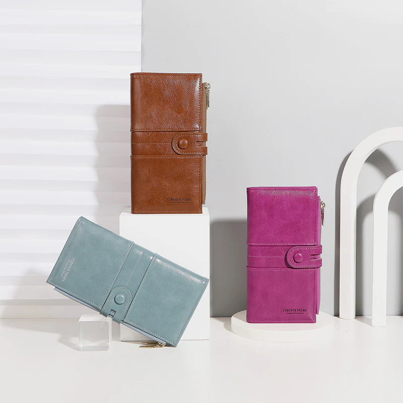 Multi-Slot Elegant Card Holder Long Wallet