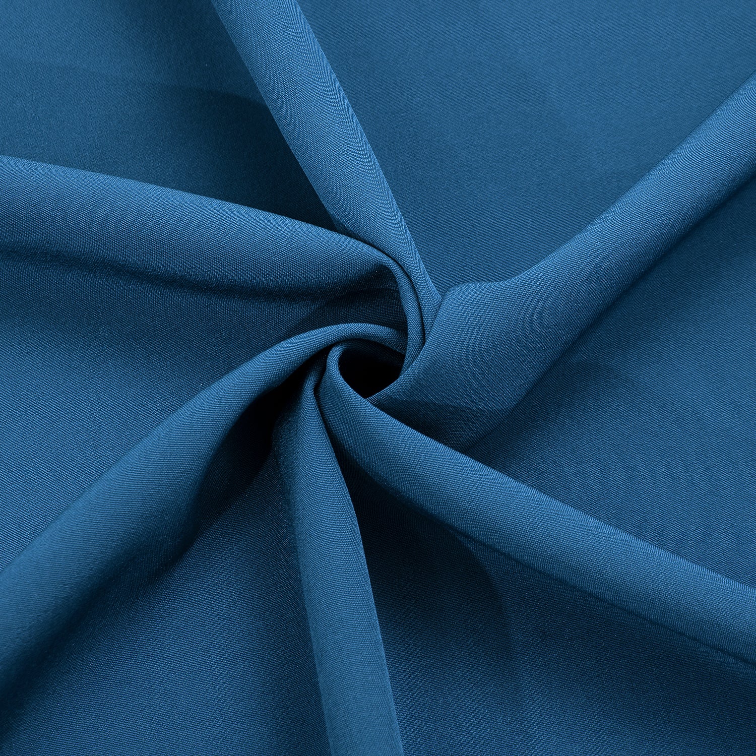 Pure Denim Blue Solid Men's Long Sleeve Shirt