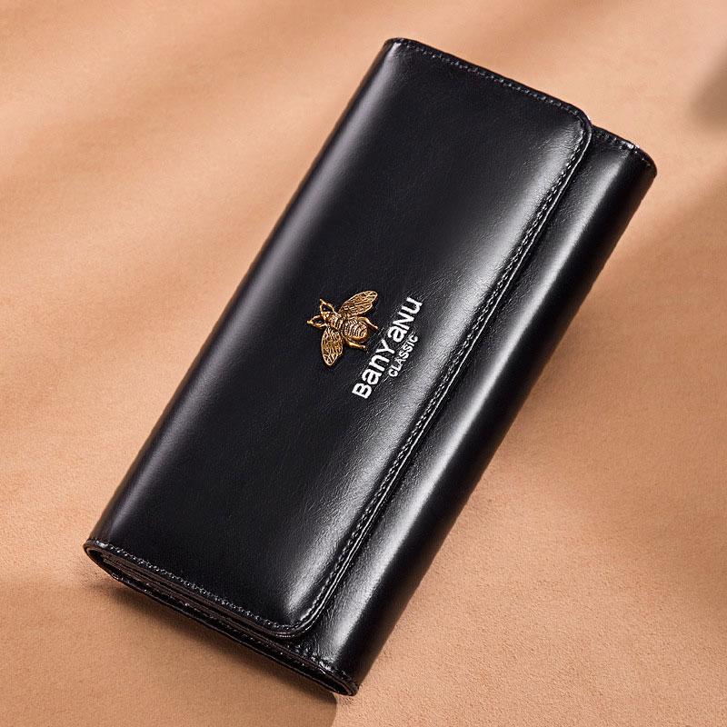 Large-Capacity Retro Wallet