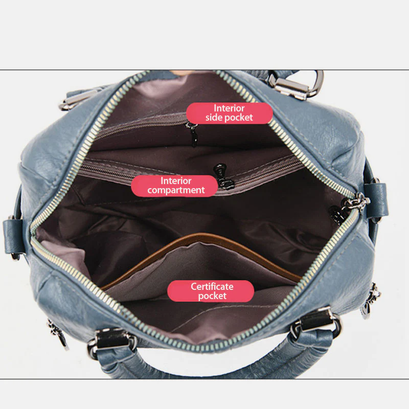 Multifunctional LargeCapacity Elegant Shoulder Bag Crossbody Bag Backpack