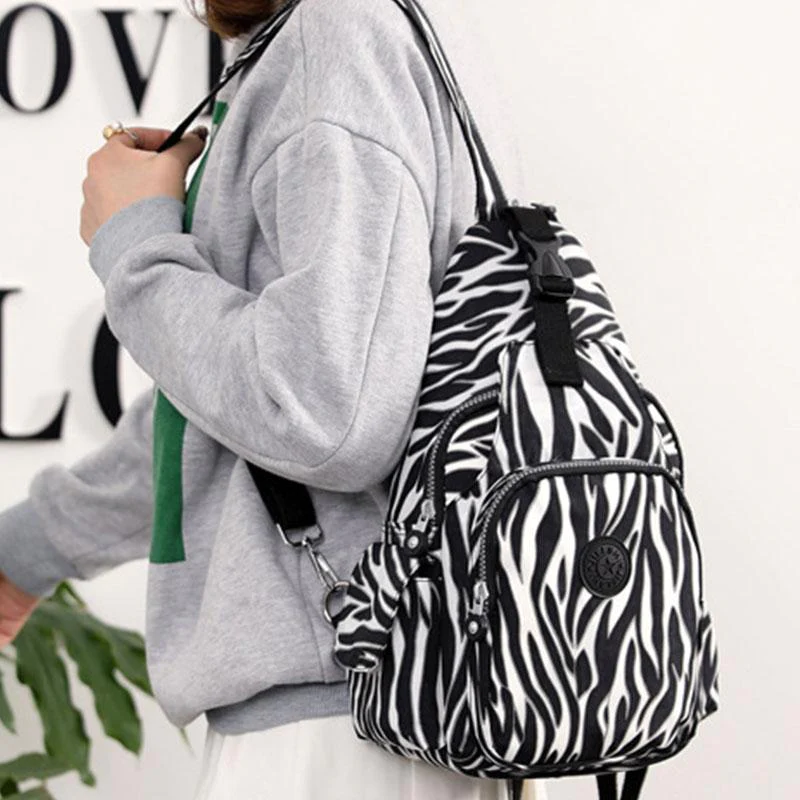 Casual Multifunctional Diagonal Bag Backpack
