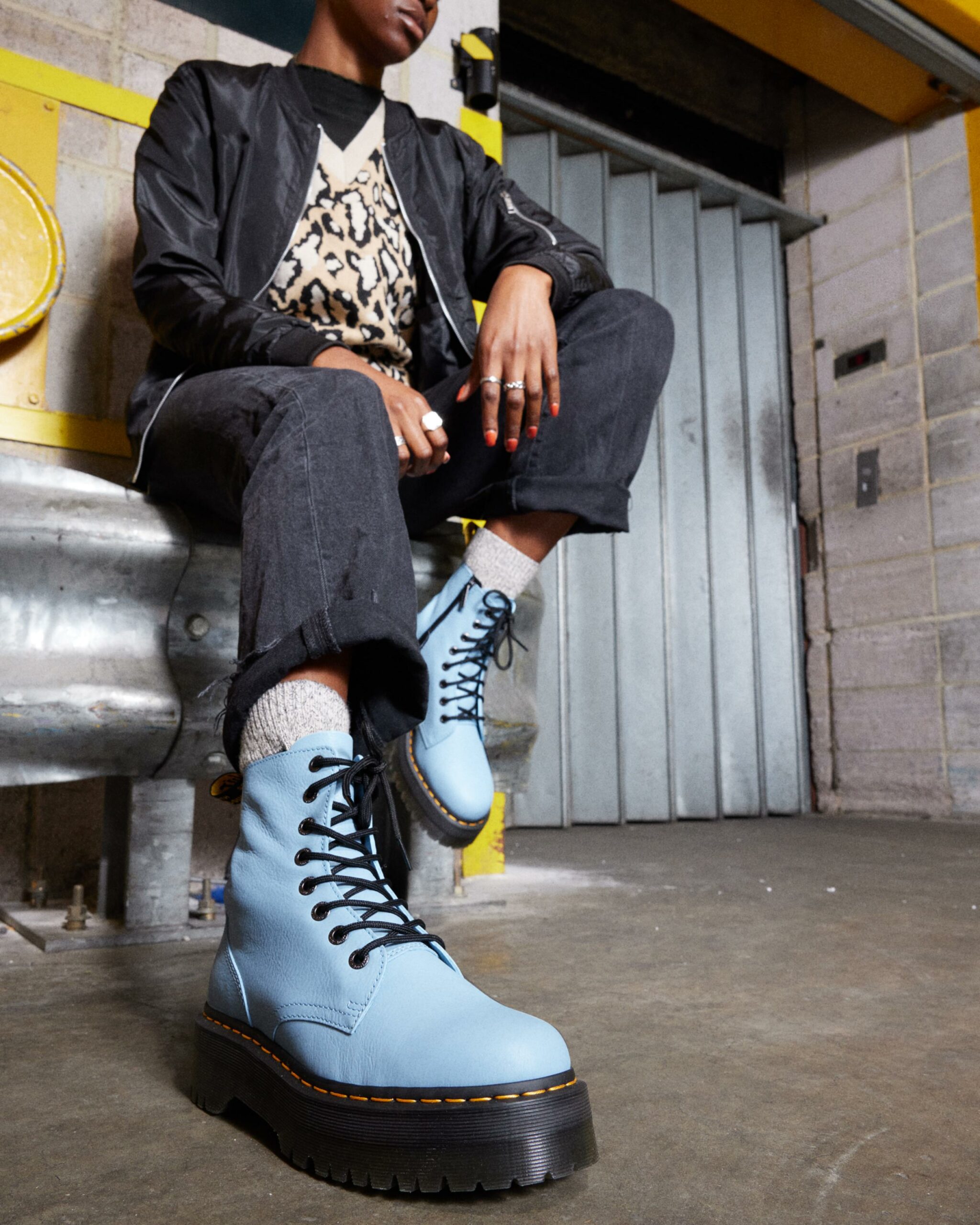 Jadon III Boot Pisa Leather Platforms