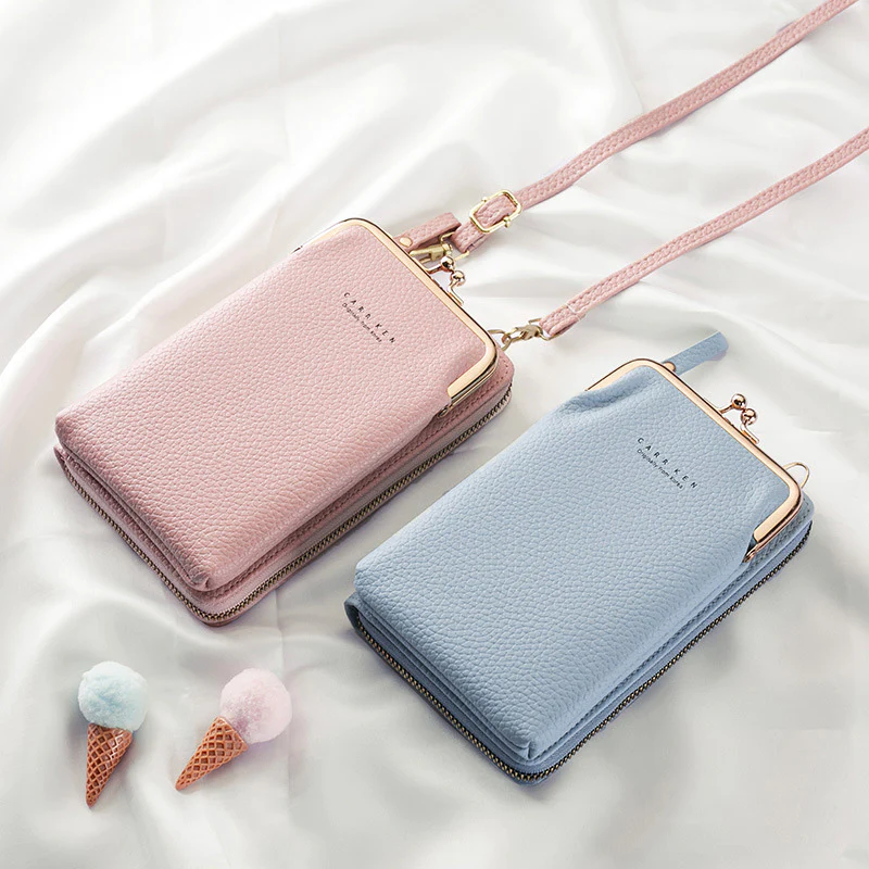 Multifunctional Kiss-Lock Crossbody Phone Bag(Buy 2 Get 15% Off,CODE:B2)