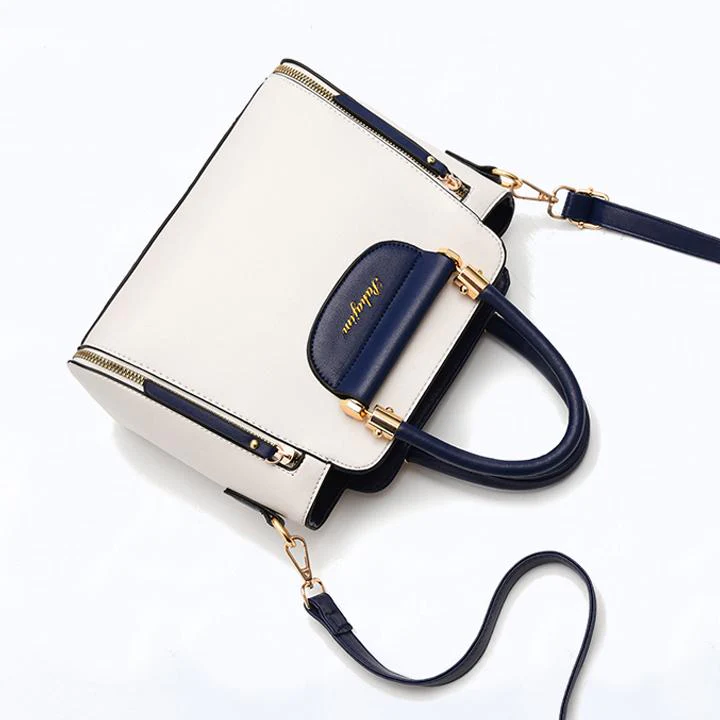 Elegant Top Handle Satchel Crossbody Bag