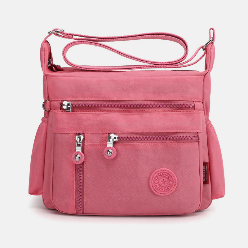 LargeCapacity Multi-Pocket Waterproof Lightweight Casual CrossbodyBag