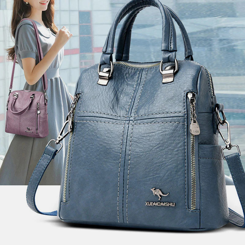 Multifunctional LargeCapacity Elegant Shoulder Bag Crossbody Bag Backpack