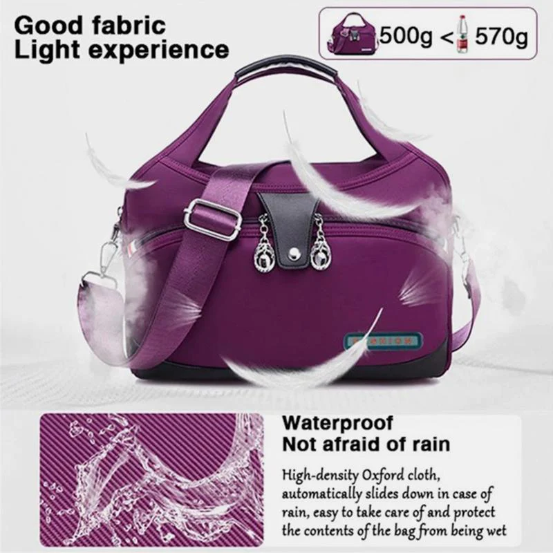 Waterproof Nylon Bag Anti-theft Multifunctional Handbag