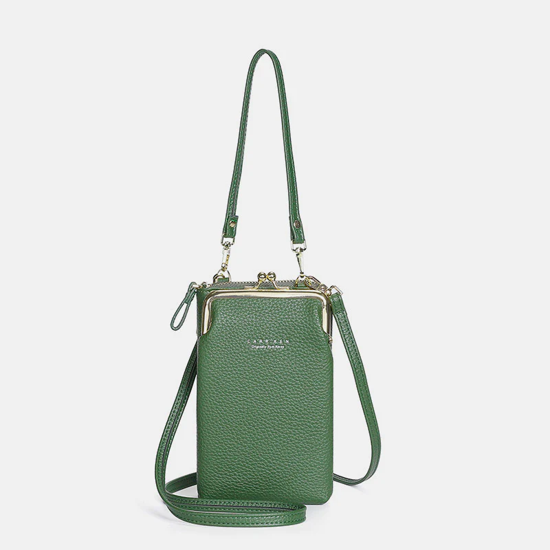 Multifunctional Kiss-Lock Crossbody Phone Bag(Buy 2 Get 15% Off,CODE:B2)