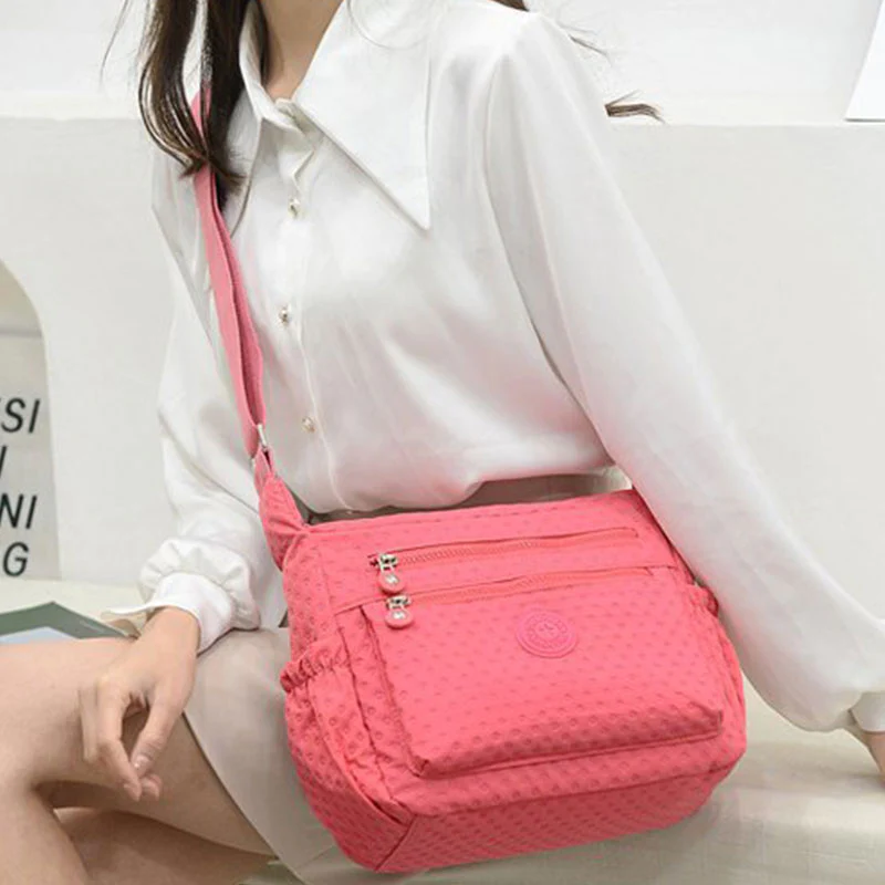 Casual Waterproof LargeCapacity Crossbody Bag