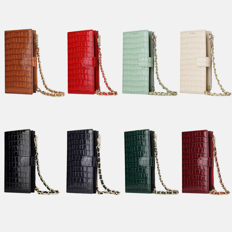 Embossing Elegant Magnetic Phone Bag Handbag Crossbody Bag