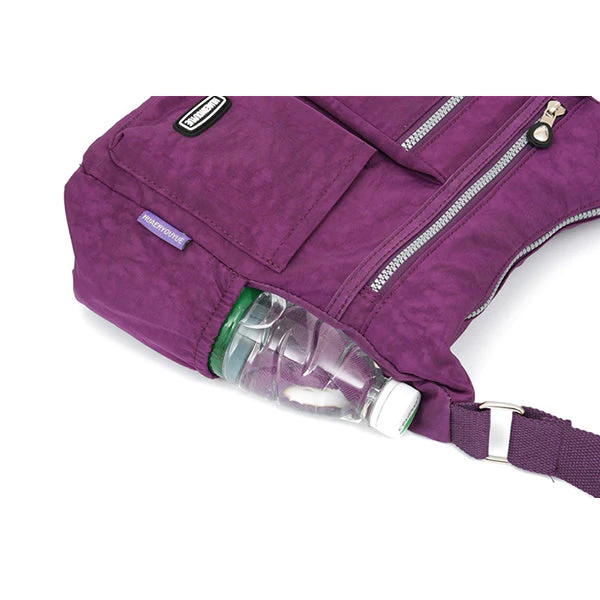 Women's Waterproof Solid Crossbody Bag
