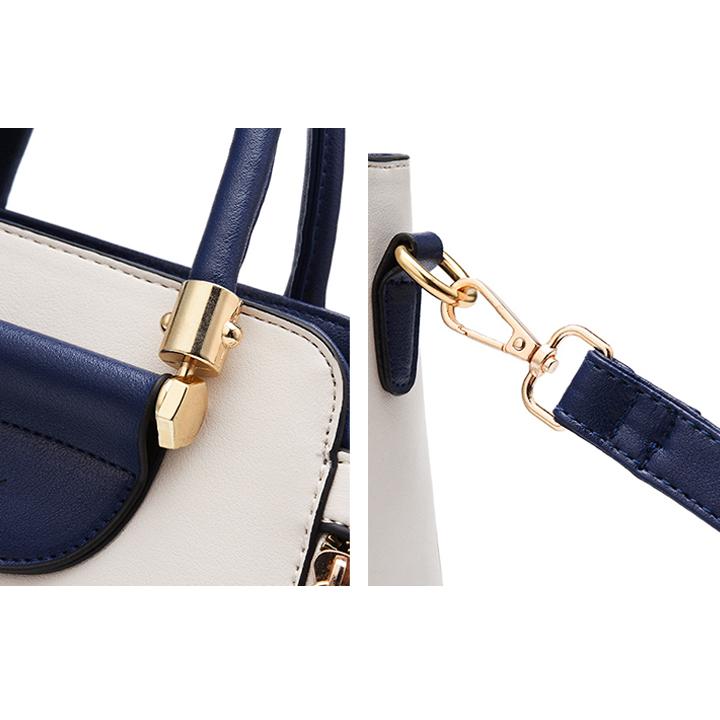 Elegant Top Handle Satchel Crossbody Bag